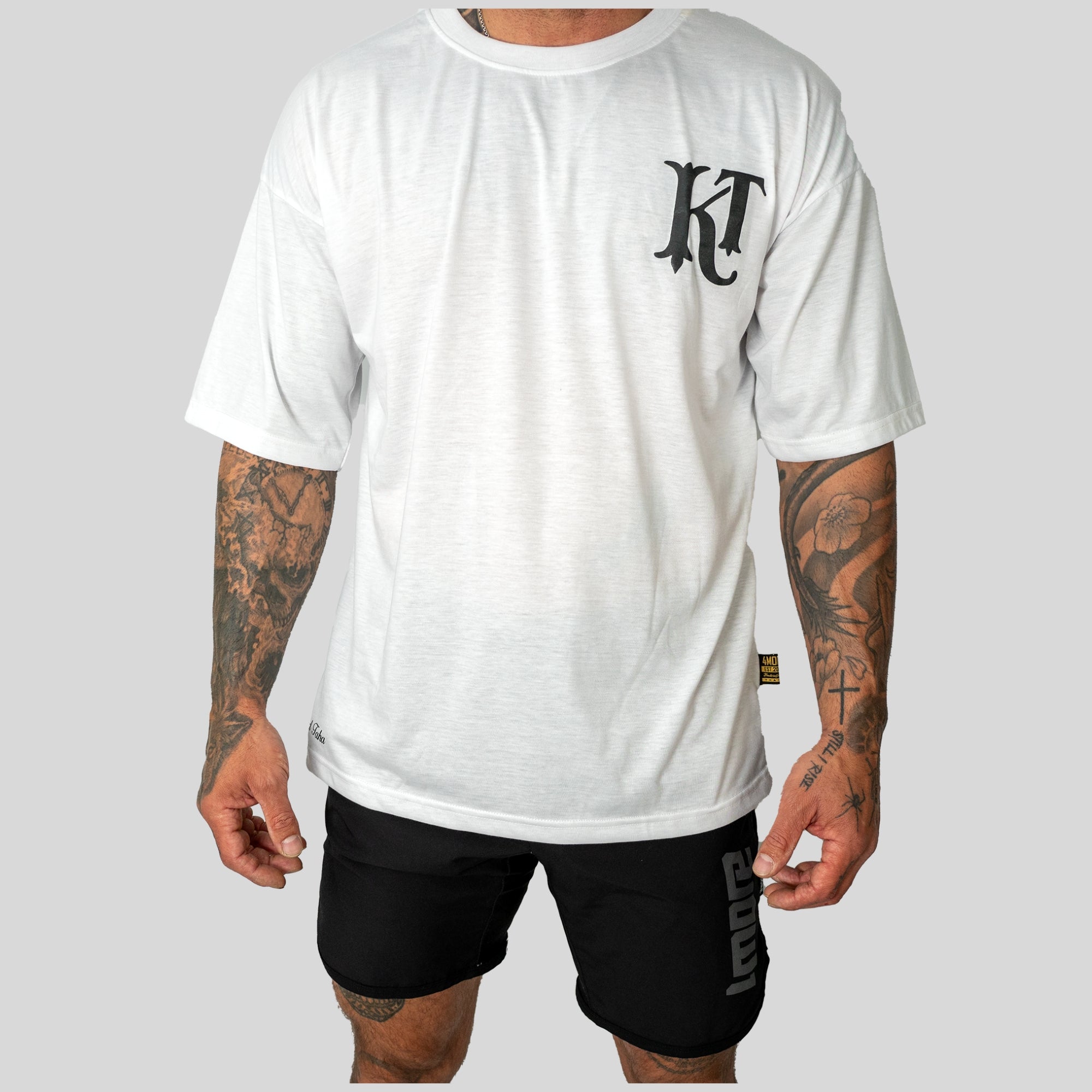 Khalid Taha Oversize T-Shirt Weiß