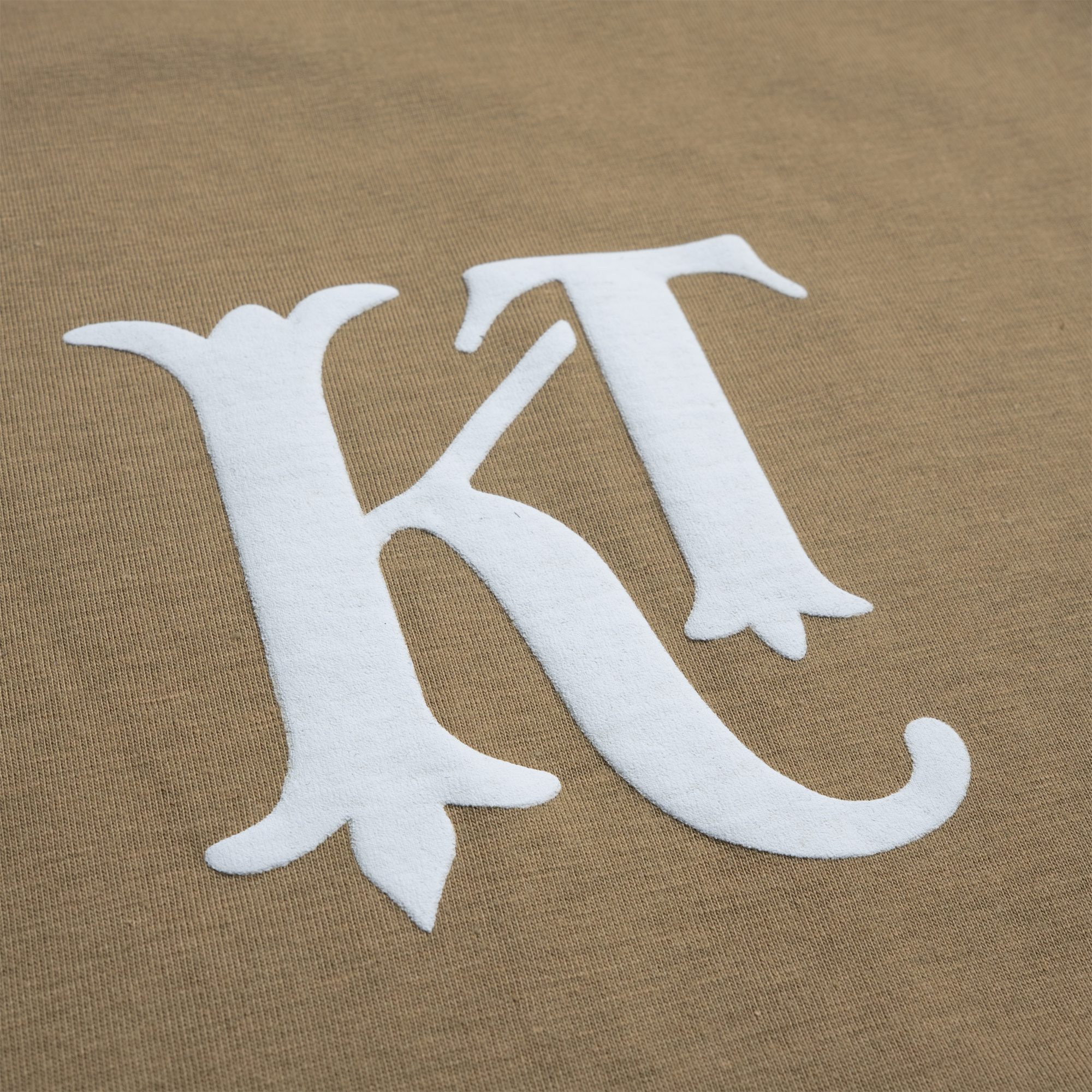 Khalid Taha Oversize T-Shirt Beige